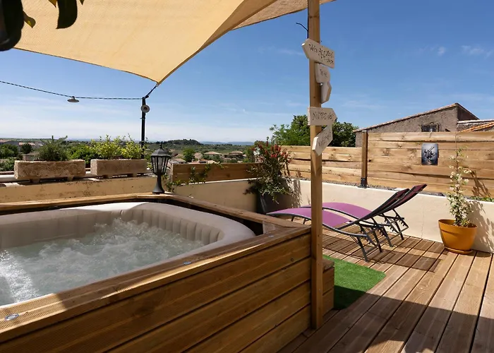 Feerique & Terrasse - Proche Pezenas Apartment *