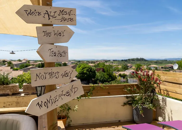 Apartment Feerique & Terrasse - Proche Pezenas Abeilhan